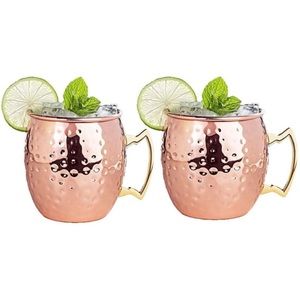 2 Muscow Mule COCKTAILS CUPS *NEW*